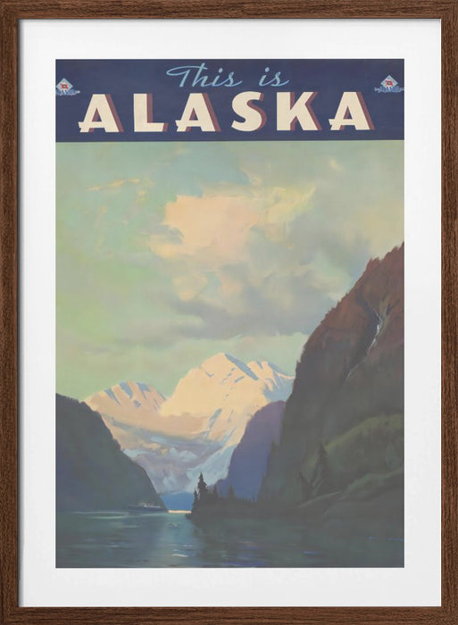 Alaska Framed Art Modern Wall Decor