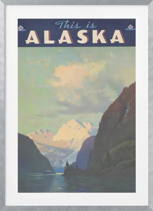 Alaska Framed Art Modern Wall Decor