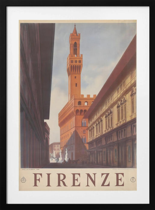 Firenze - Florence Framed Art Modern Wall Decor