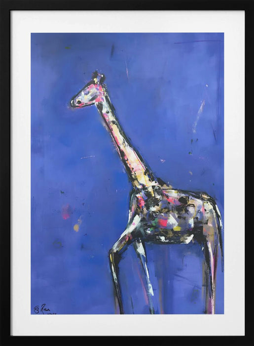 Camelopardalis Framed Art Modern Wall Decor