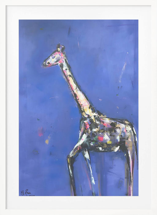 Camelopardalis Framed Art Modern Wall Decor