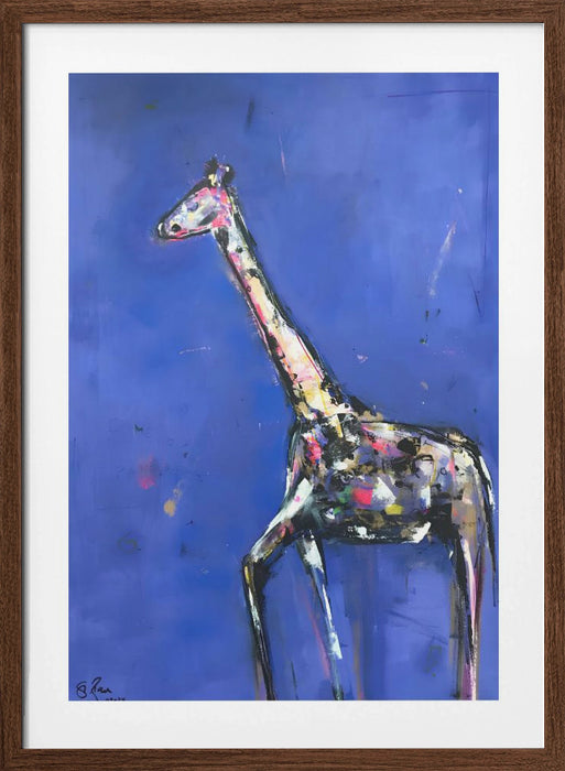 Camelopardalis Framed Art Modern Wall Decor