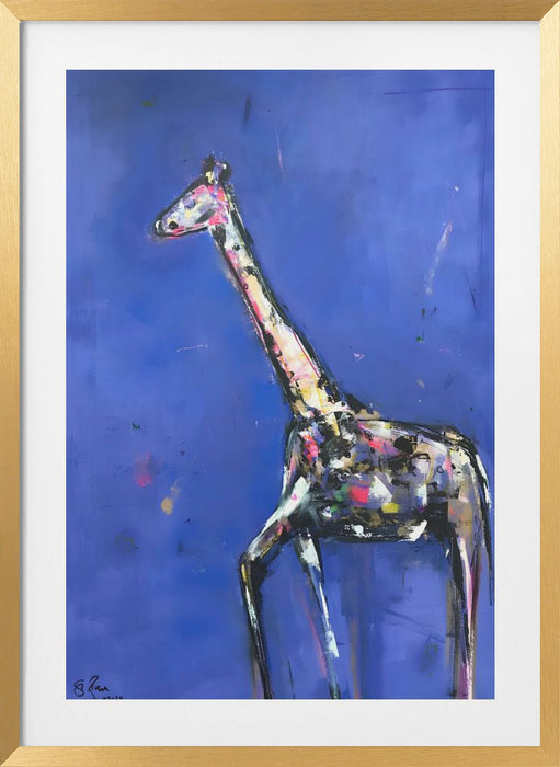 Camelopardalis Framed Art Modern Wall Decor