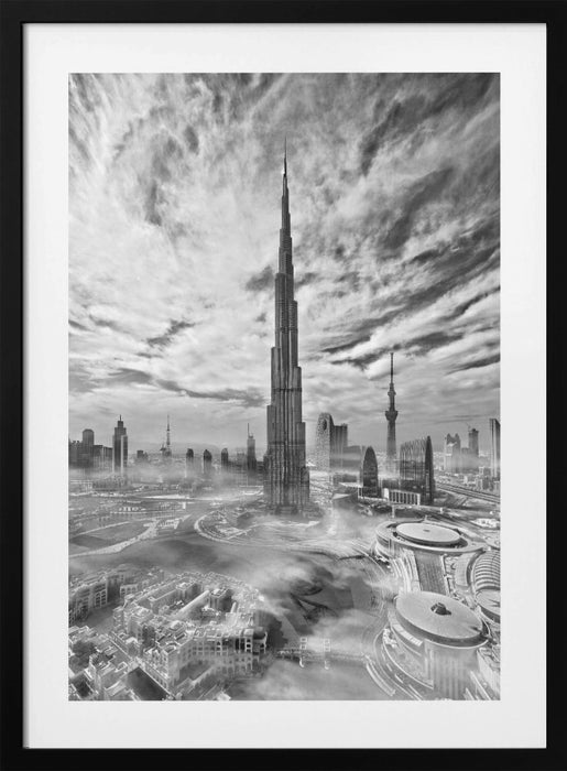 Super Skyline Framed Art Modern Wall Decor