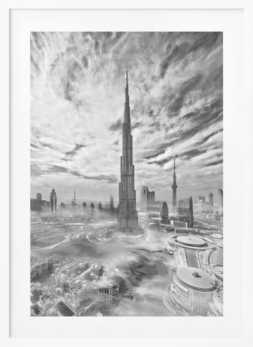 Super Skyline Framed Art Modern Wall Decor