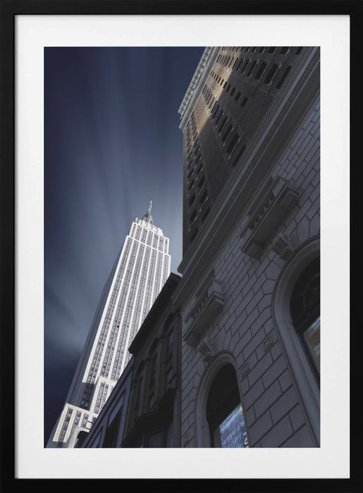 Skyscraper Framed Art Modern Wall Decor