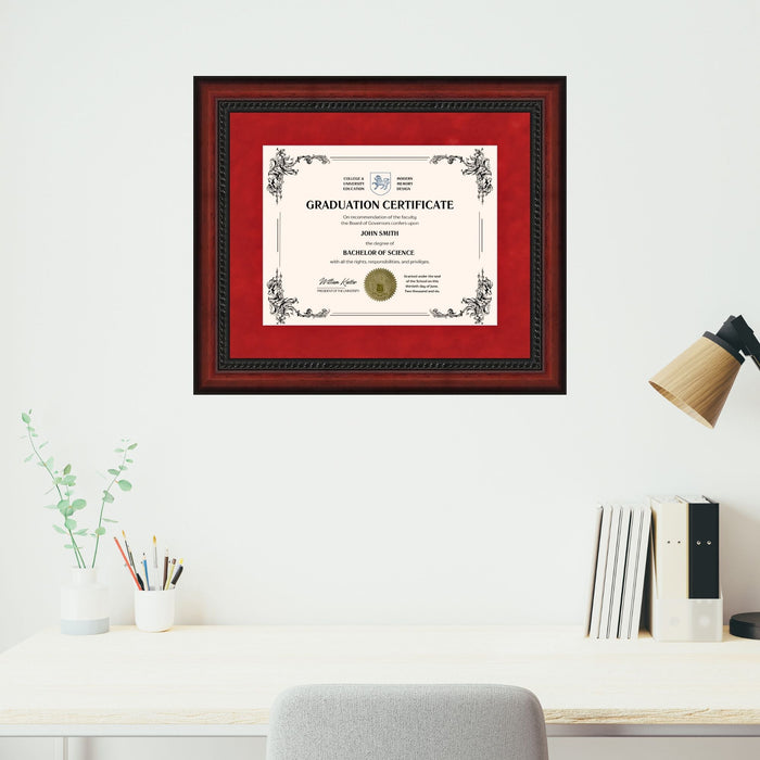 Executive Custom University of Louisiana Lafayette Diploma 8.5x11 Certificate Frame