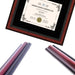 University of Iowa Diploma Frame 8.5x11 Certificate Black