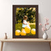 Wood Coffee Picture Frame brown