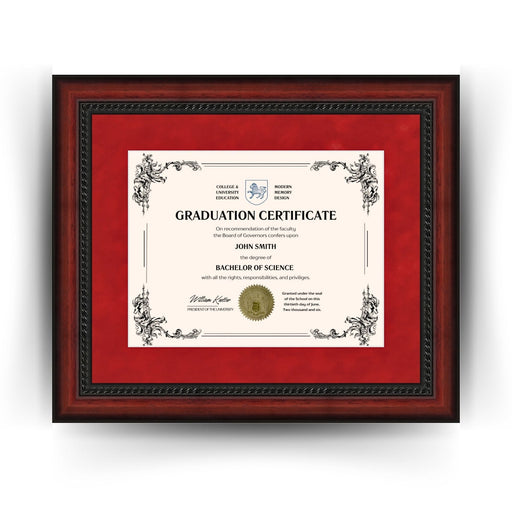 University of Arizona Diploma Frame 8.5x11 Certificate Mahogany