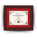 Stanford University Diploma Frame 8.5x11 Certificate Mahogany