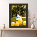 Wood Charcoal Picture Frame - Flat Modern Framing