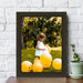 Wood Charcoal Picture Frame - Flat Modern Framing
