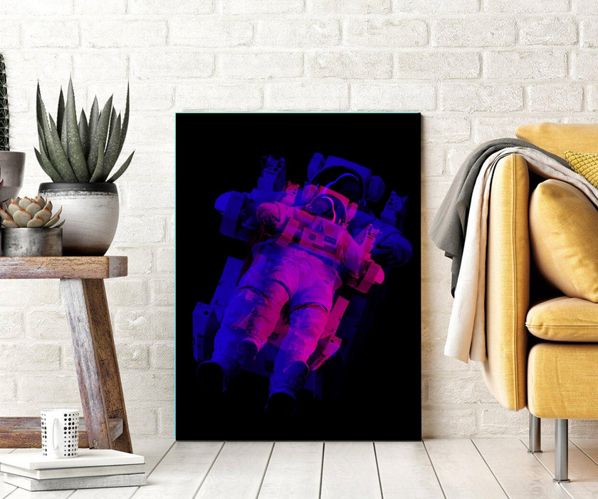 Abstract Space Astronaut Canvas Prints Framed art - Modern Memory Design Picture frames - New Jersey Frame shop custom framing