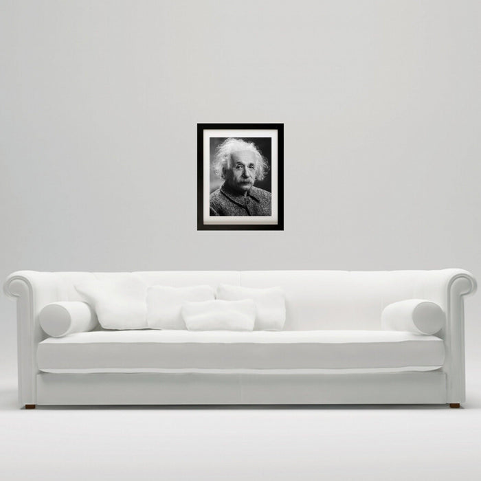 Albert Einstein Albert Einstein Portrait Framed art print Home art - Modern Memory Design Picture frames - New Jersey Frame shop custom framing