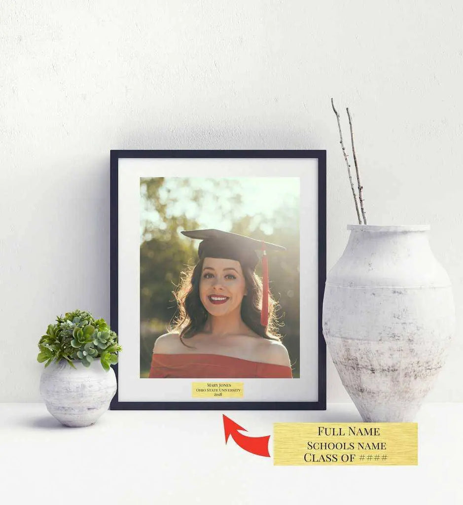 Personalized Graduation Portrait Canvas Prints - 16x20