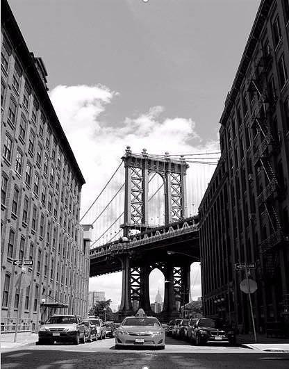 New York Print : Vintage Brooklyn Bridge Bridge postcard print - Vintage New York Art - Vintage New York Photo - Giclee store Print