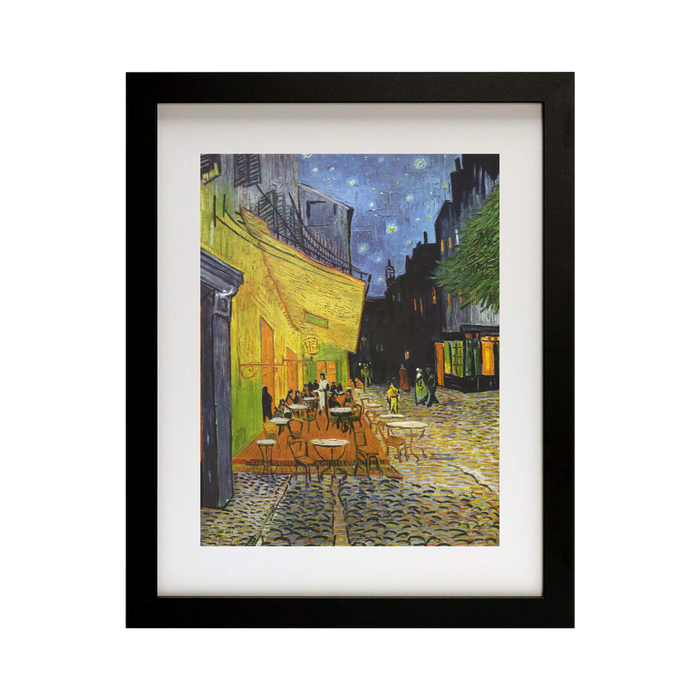 Cafe Terrace at Night by Vincent Van Gogh Canvas Prints