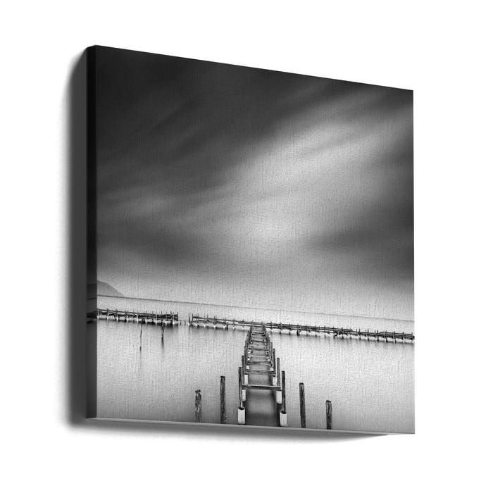 By the Sea 012 Square Canvas Art