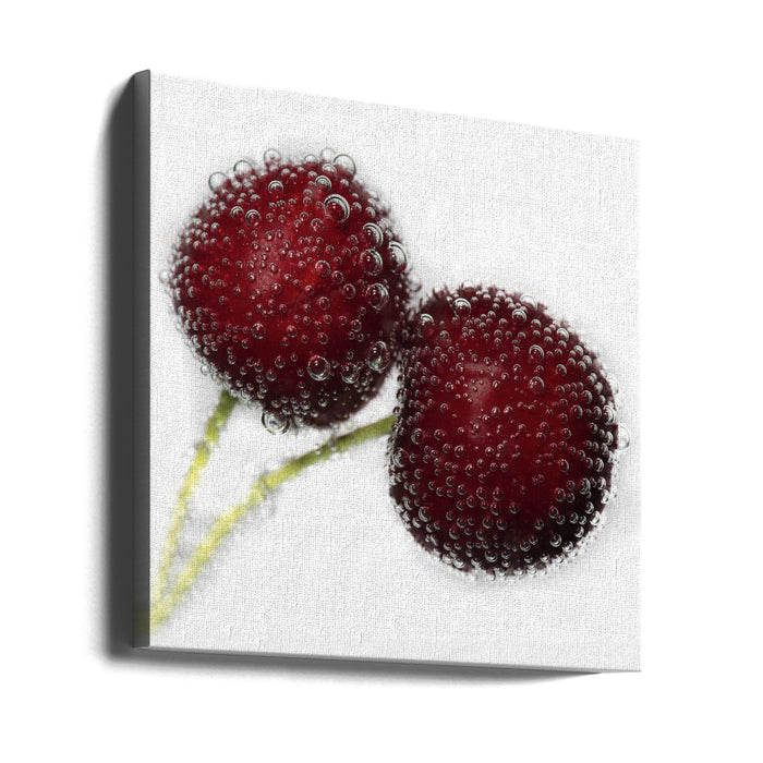 Bubbles Square Canvas Art