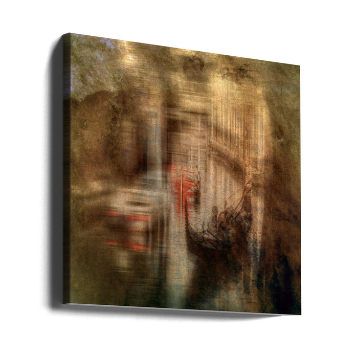 Venetian symphony 2 Square Canvas Art Print