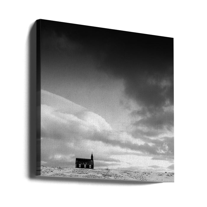 Hope in the Wilderness Square Canvas Art Print