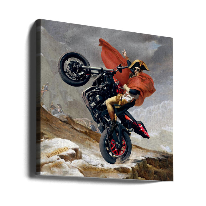 Vroom Vroom! Square Canvas Art Print