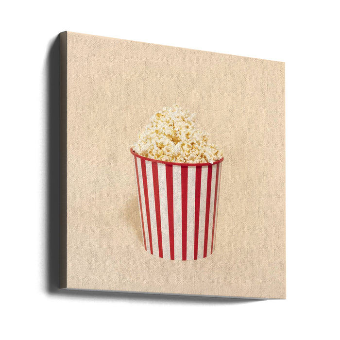 Palomitas.1.q Square Canvas Art Print