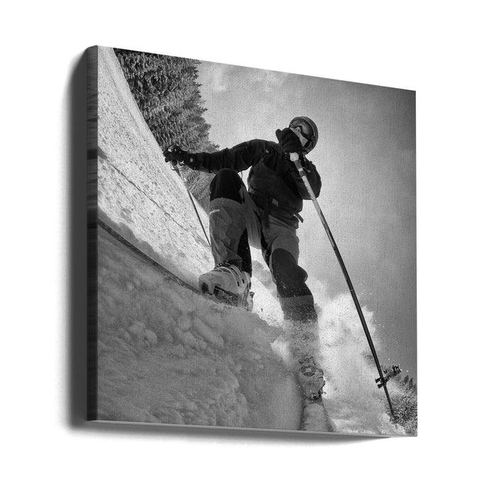 GoPro Rider Square Canvas Art Print