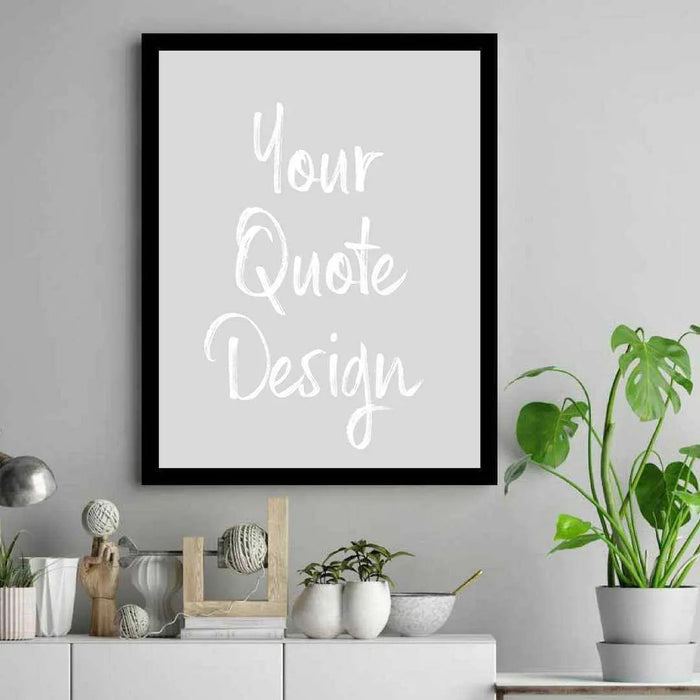 Custom word art quote Picture Frame Store New Jersey