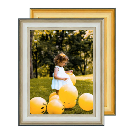 Silver 12x18 Picture Frame Gold  Wood 12x18 Frame 12 x 18 Photo Poster Print 12 by 18