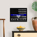 Dallas Police Department Thin blue Line Police Gift Custom Art