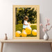 Natural Wood Picture Frame - Flat Modern Framing