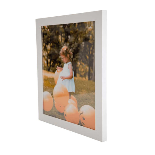  Modern 36x48 Picture Frame Black Wood Real Glass