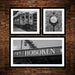 Hoboken art framed art Set of 3 Hoboken New Jersey Picture Frame Store New Jersey