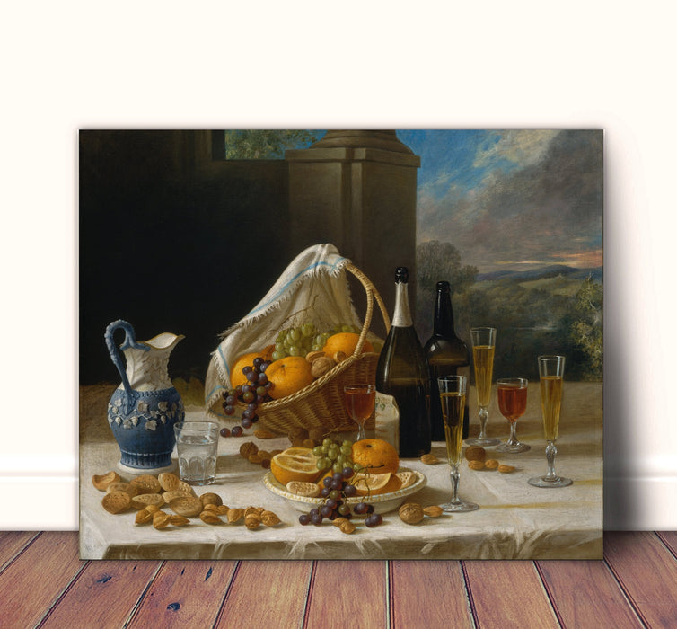 Luncheon Still Life by John F. Francis ArtCanvas Prints