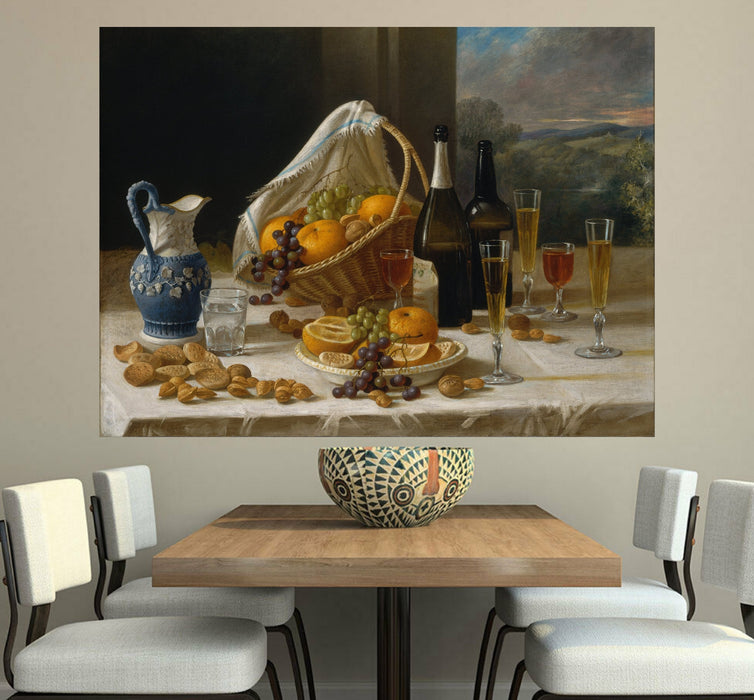 Luncheon Still Life by John F. Francis ArtCanvas Prints