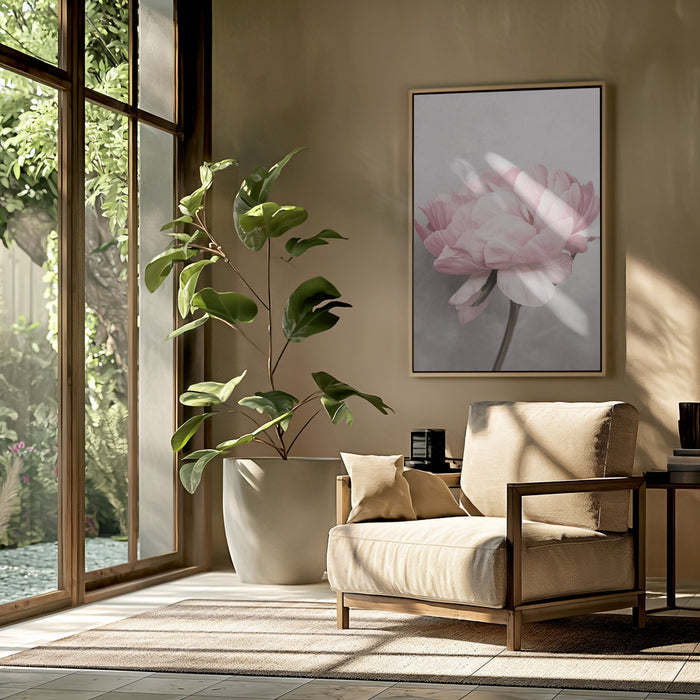 Peony Framed Art Modern Wall Decor