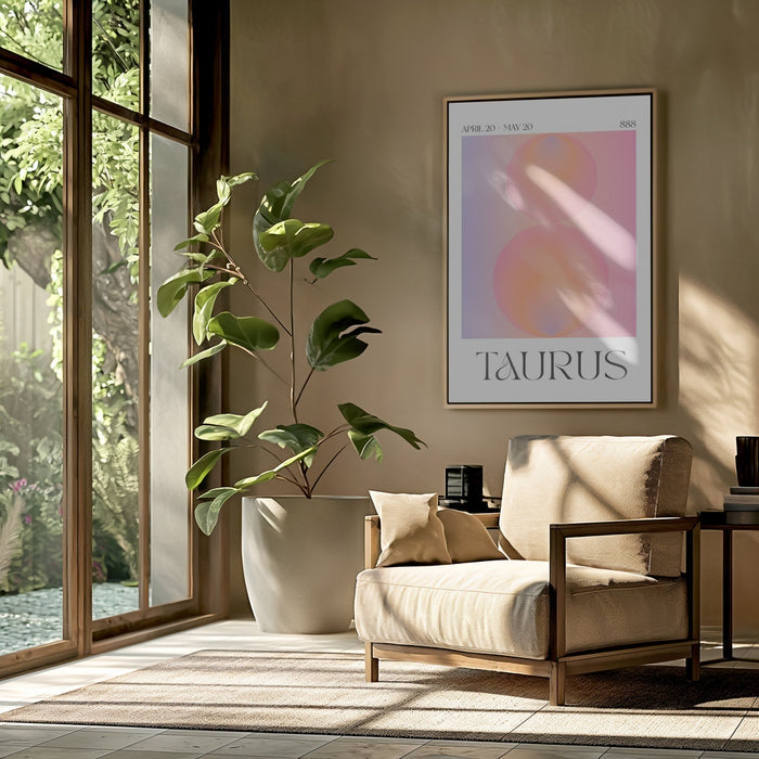 Taurus Framed Art Modern Wall Decor