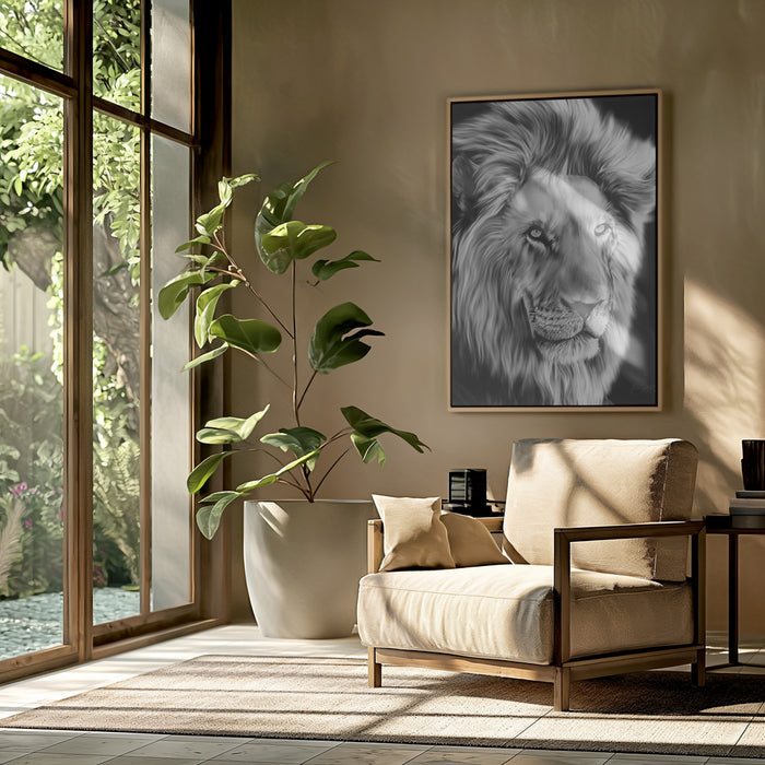 Leo II Framed Art Modern Wall Decor