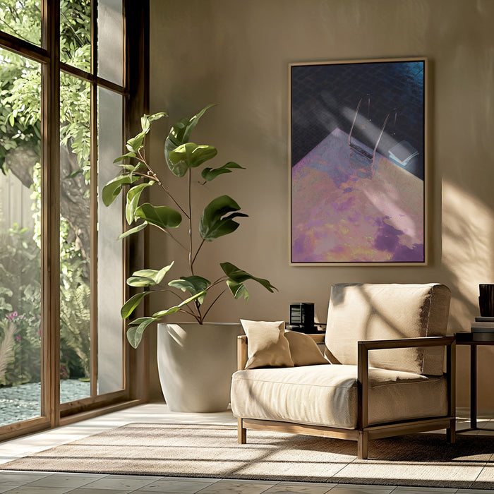 VAPORPOOL Framed Art Modern Wall Decor