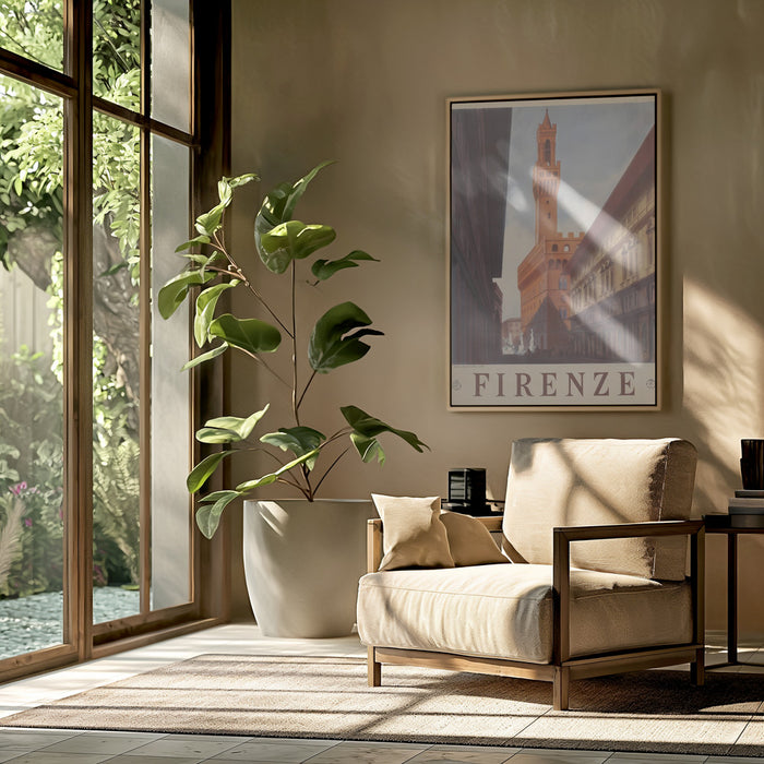 Firenze - Florence Framed Art Modern Wall Decor