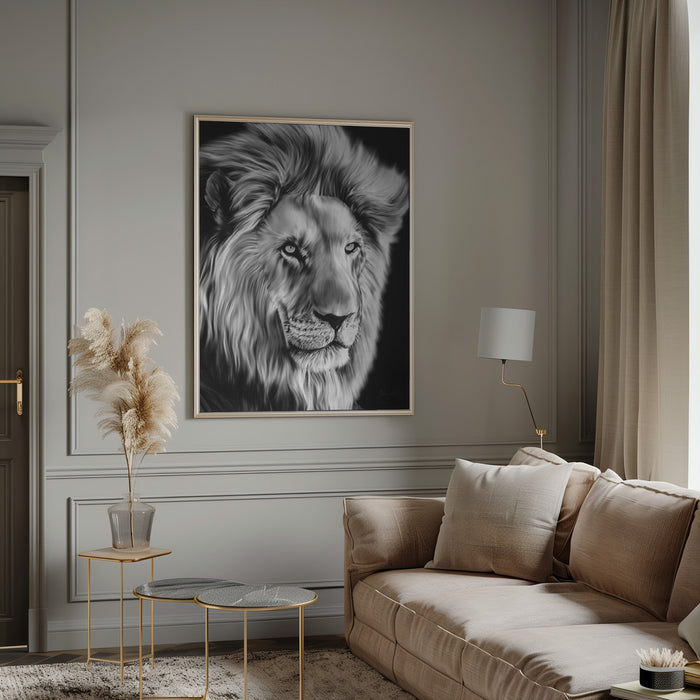 Leo II Framed Art Modern Wall Decor