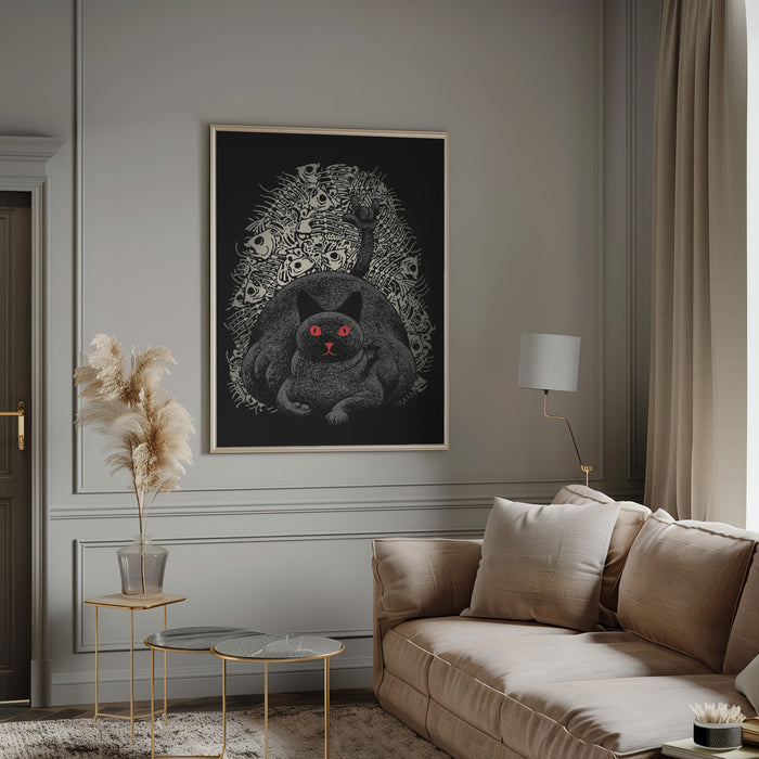 POSSESSED Framed Art Modern Wall Decor