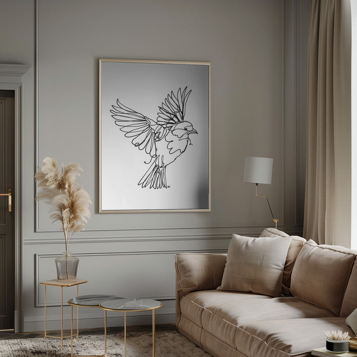 If You're a Bird Framed Art Wall Decor