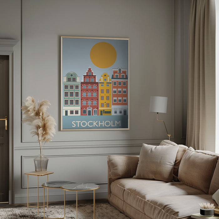 Stockholm Framed Art Modern Wall Decor