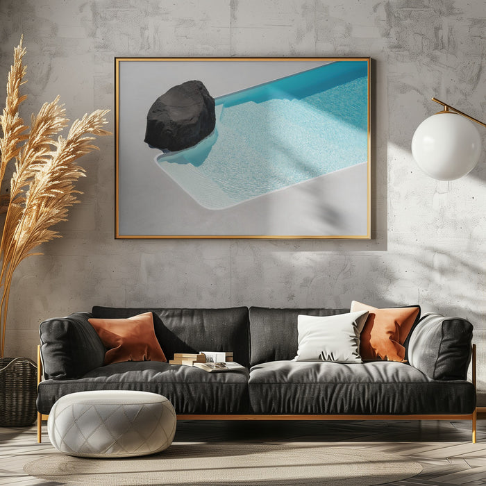 The Pool Landscape Framed Art