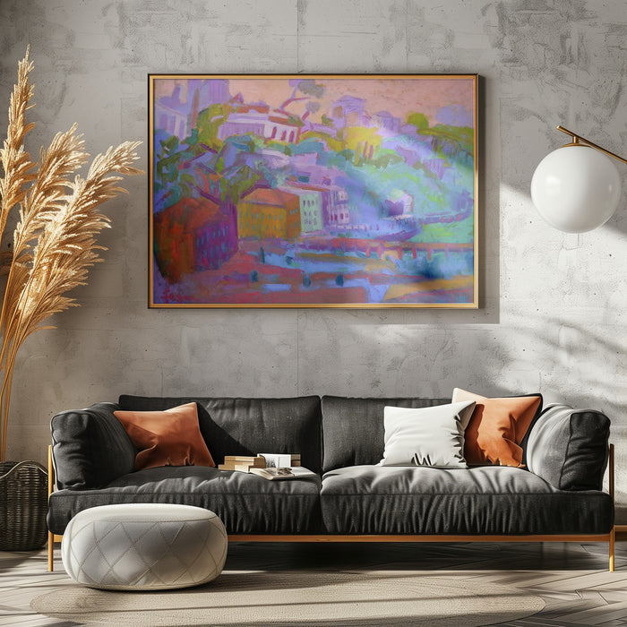 Passage II Landscape Framed Art - Contemporary Wall Decor with Subtle Nature Scene