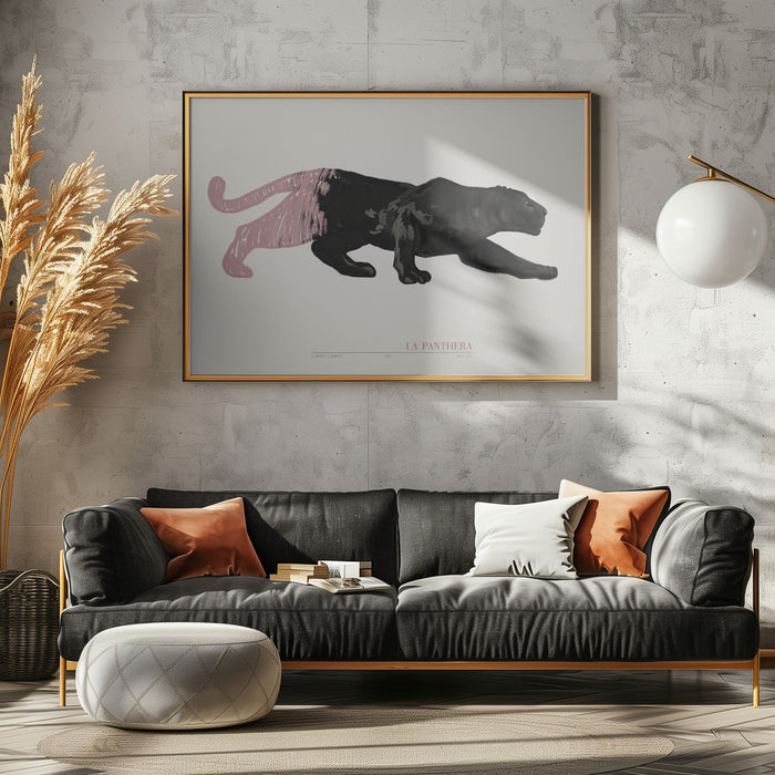 La Panthera Landscape Framed Art - Nature-Inspired Home Decor