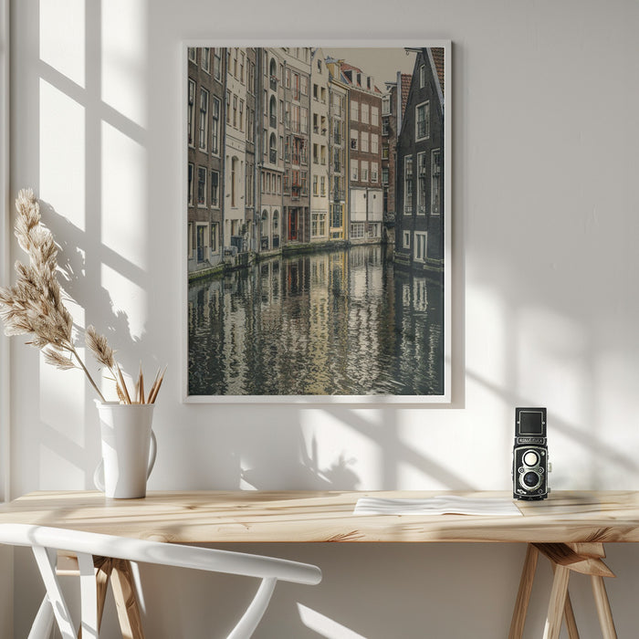 Twin Cities Framed Art Modern Wall Decor